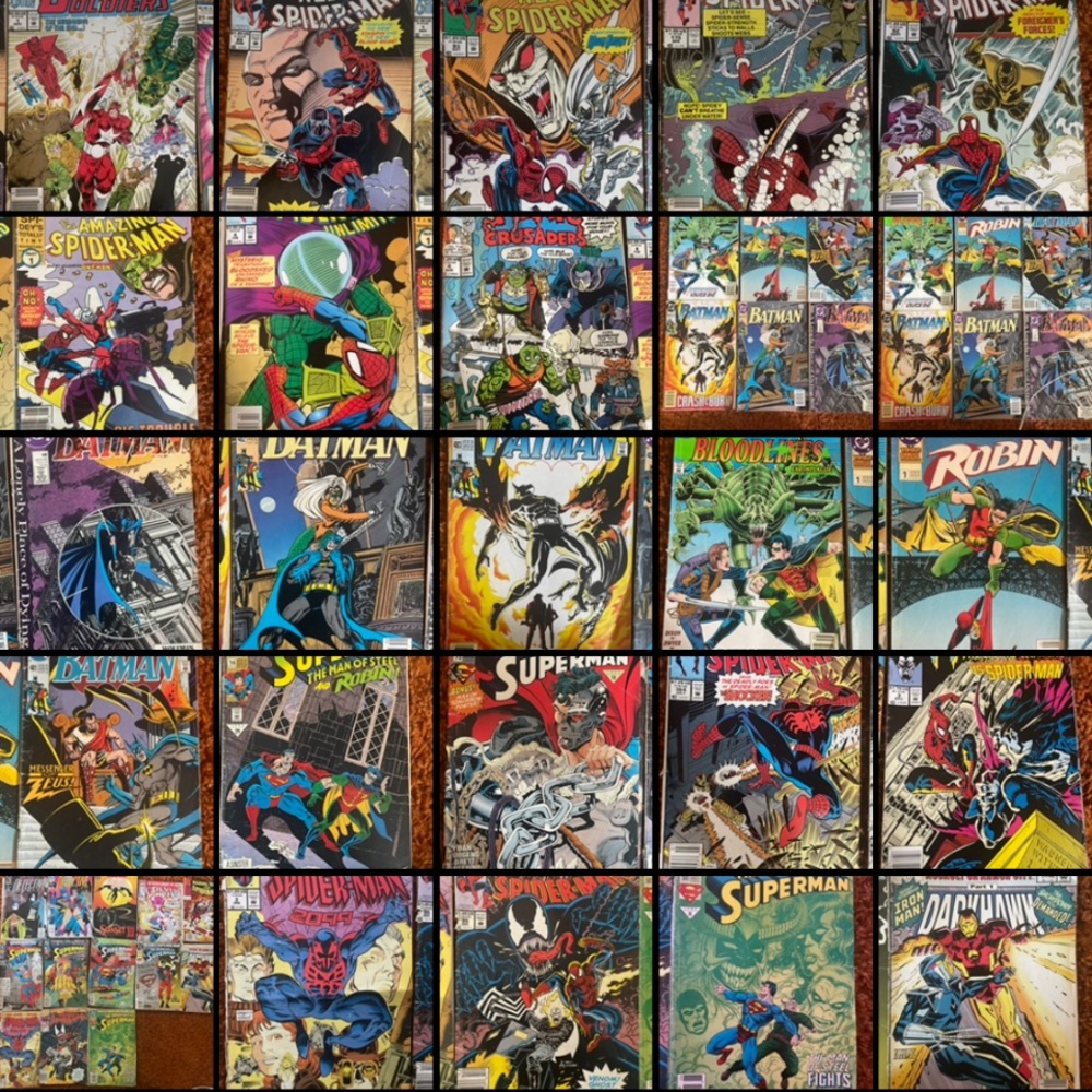 RARE comic book collection! 1990-1993 (DC&Marvel)